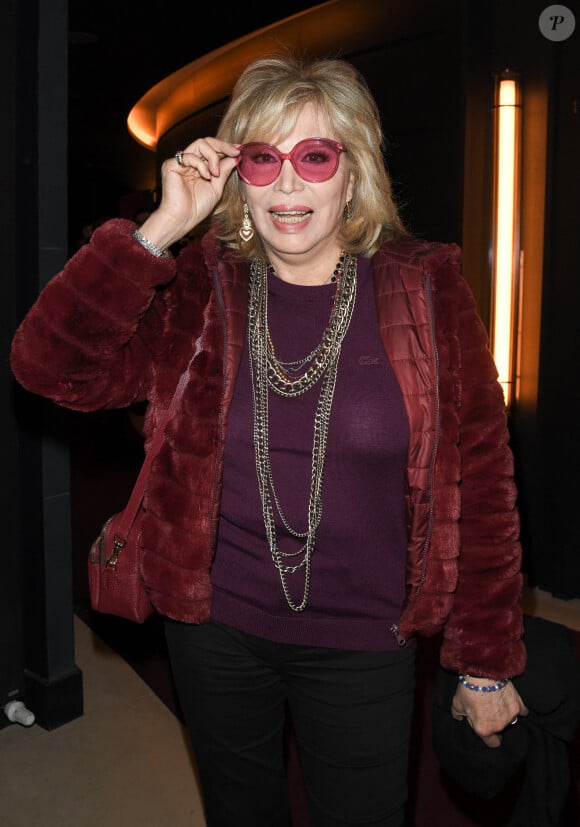 Exclusif - Amanda Lear - Première de la comédie musicale "Funny Girl" à Paris le 13 novembre 2019. © Guirec Coadic/Bestimage 