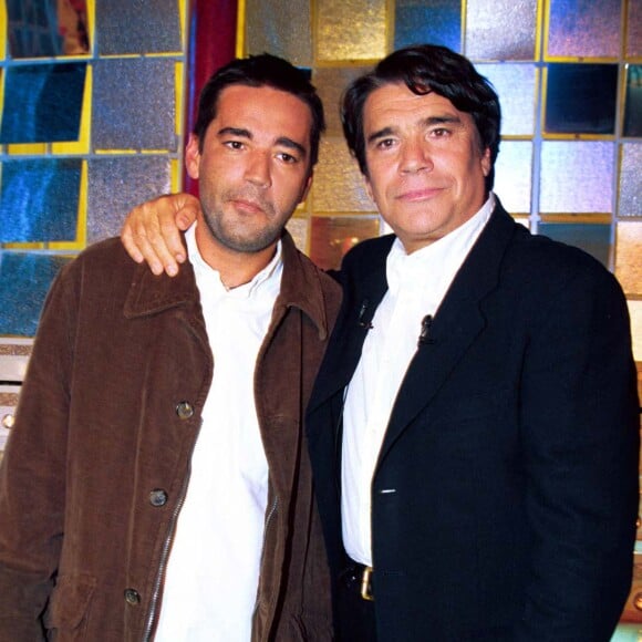 Bernard Tapie et son fils Stéphane.