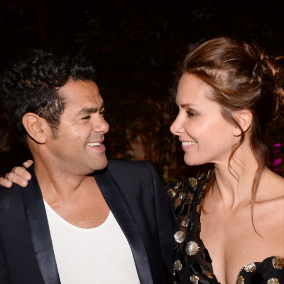 Exclusif - Jamel Debbouze et sa femme Mélissa Theuriau ont célébré l'anniversaire d'un proche sur un yacht, à Paris. © Rachid Bellak/Bestimage