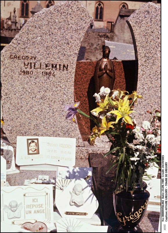 Affaire Grégory - Tombe de Grégory Villemin.