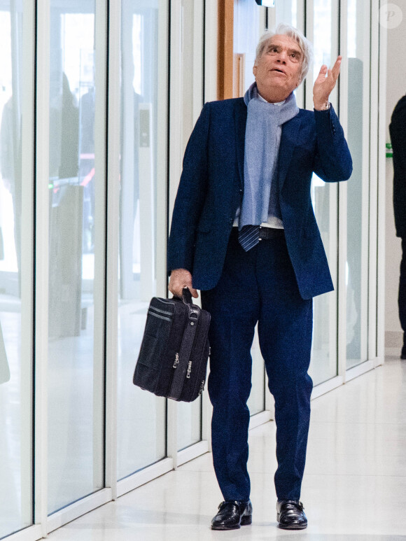 Bernard Tapie - Affaire Tapie : plaidoirie des avocats de la défense, Tribunal de Paris, 11e chambre correctionnelle, 2e section, Paris le 4 avril 2019. © Pierre Perusseau / Bestimage