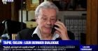 Conversation entre Bernard Tapie et Alain Delon, diffusé sur BFMTV.