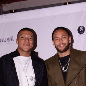 Semi-exclusif - Kylian Mbappé et Neymar Jr lors de la soirée d'anniversaire de C.Bruna © Rachid Bellak/Bestimage