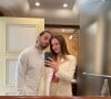 Thylane Blondeau et son fiancé Ben Attal sur Instagram.