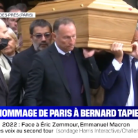 Bernard Tapie : Son cercueil porté par ses proches, l'émotion déchirante de Basile Boli et Jean-Pierre Papin