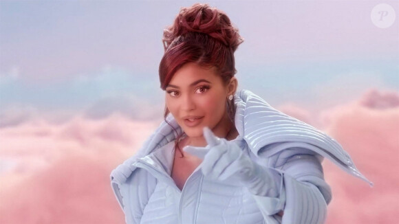 Kylie Jenner présente sa nouvelle gamme de soins pour bébés et jeunes enfants "Kylie Baby" dans une publicité avec sa fille Stormi. Le 24 septembre 2021
