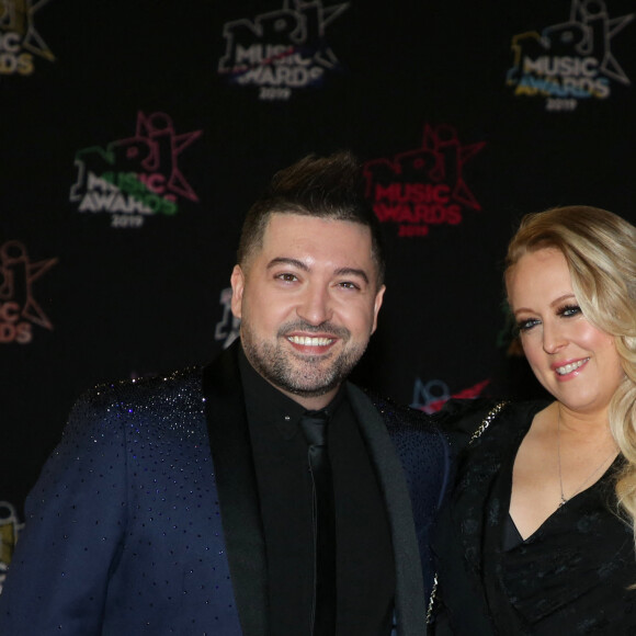 Chris Marques et sa compagne Jaclyn Spencer - 21ème édition des NRJ Music Awards au Palais des festivals à Cannes le 9 novembre 2019. © Dominique Jacovides/Bestimage