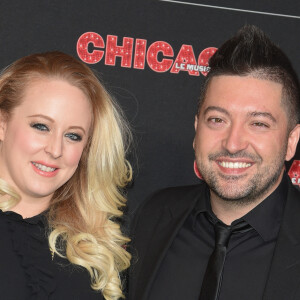 Chris Marques et sa compagne Jaclyn Spencer - Générale de la comédie musicale "Chicago" au Théâtre Mogador à Paris le 26 septembre 2018. © Coadic Guirec/Bestimage