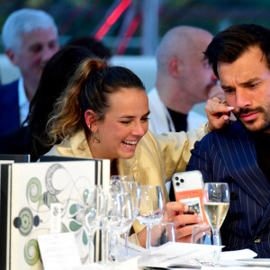 Pauline Ducruet et son compagnon Maxime Giaccardi - Soirée Amber Lounge 2021 Fashion Show au Grimaldi Forum pendant le 78ème Grand Prix de Monaco, le 21 mai 2021. © Bruno Bebert/Bestimage