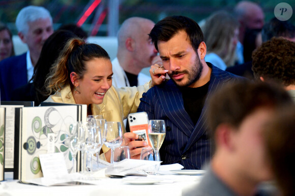Pauline Ducruet et son compagnon Maxime Giaccardi - Soirée Amber Lounge 2021 Fashion Show au Grimaldi Forum pendant le 78ème Grand Prix de Monaco, le 21 mai 2021. © Bruno Bebert/Bestimage