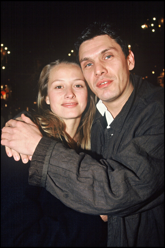Archives - Marc Lavoine et Sarah Poniatowski lors d'une soirée à Paris.