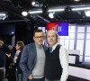 Dany Boon, Philippe Katerine - Enregistrement de l'émission "Clique" à Issy-les-Moulineaux le 28 janvier 2020. © Jack Tribeca/Bestimage