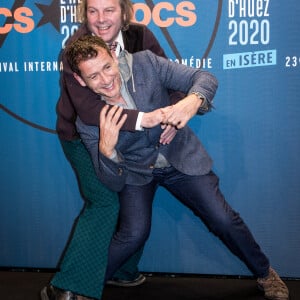 Dany Boon et Philippe Katerine - Soirée d'ouverture de la 23e édition du Festival international du film de comédie l'Alpe d'Huez, Isère, le 14 janvier 2020. © Cyril Moreau/Bestimage