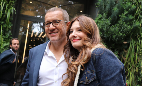 Dany Boon, Alice Pol - Arrivées et sorties des invités de l'émission "Vivement Dimanche" au studio Gabriel à Paris le 9 septembre 2019.