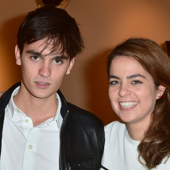 Alain-Fabien Delon et sa soeur Anouchka Delon lors de la projection du documentaire "Alain Delon, cet Inconnu" au cinéma Club Etoile à Paris, le 21 octobre 2015. © Giancarlo Gorassini / Bestimage