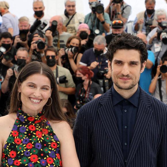 Laetitia Casta, Louis Garrel au photocall du film La croisade lors du 74ème festival international du film de Cannes le 12 juillet 2021 © Borde / Jacovides / Moreau / Bestimage