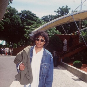 Laurent Voulzy au tournoi de Roland-Garros en 1994.
