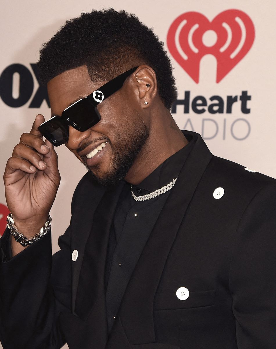 Usher aux iHeartRadio Music Awards au Dolby Theater de Los Angeles.