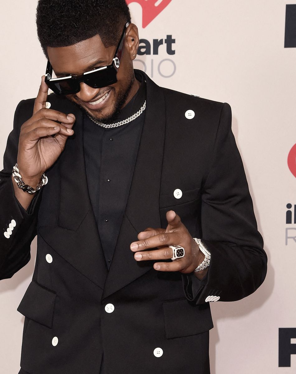Usher aux iHeartRadio Music Awards 2021 au Dolby Theater. Los Angeles, le 27 mai 2021.