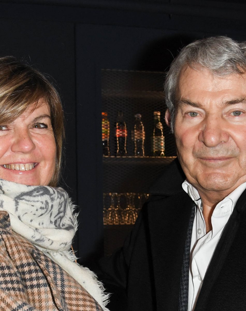 Exclusif - Martin Lamotte et sa nouvelle épouse Sophie - Générale de la pièce "Groenland" avec Géraldine Danon au théâtre "La Scala" à Paris © Coadic Guirec/Bestimage