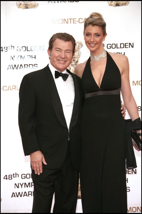 Martin Lamotte et son ex-femme Karine au Monte Carlo Television Festival en 2008