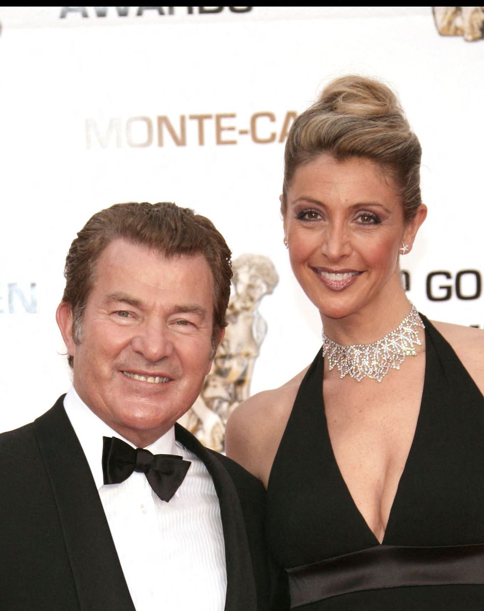 Martin Lamotte et son ex-femme Karine au Monte Carlo Television Festival en 2008