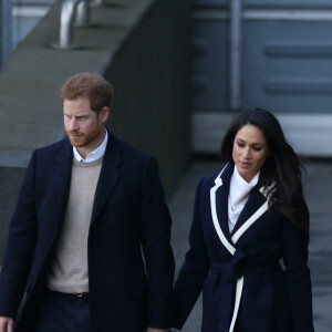Le prince Harry et Meghan Markle viennent célébrer la journée internationale de la femme à Millennium Point à Birmingham.