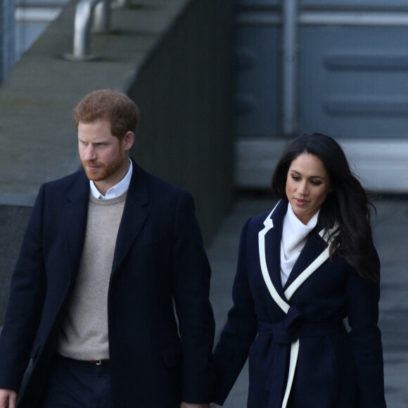 Le prince Harry et Meghan Markle viennent célébrer la journée internationale de la femme à Millennium Point à Birmingham.