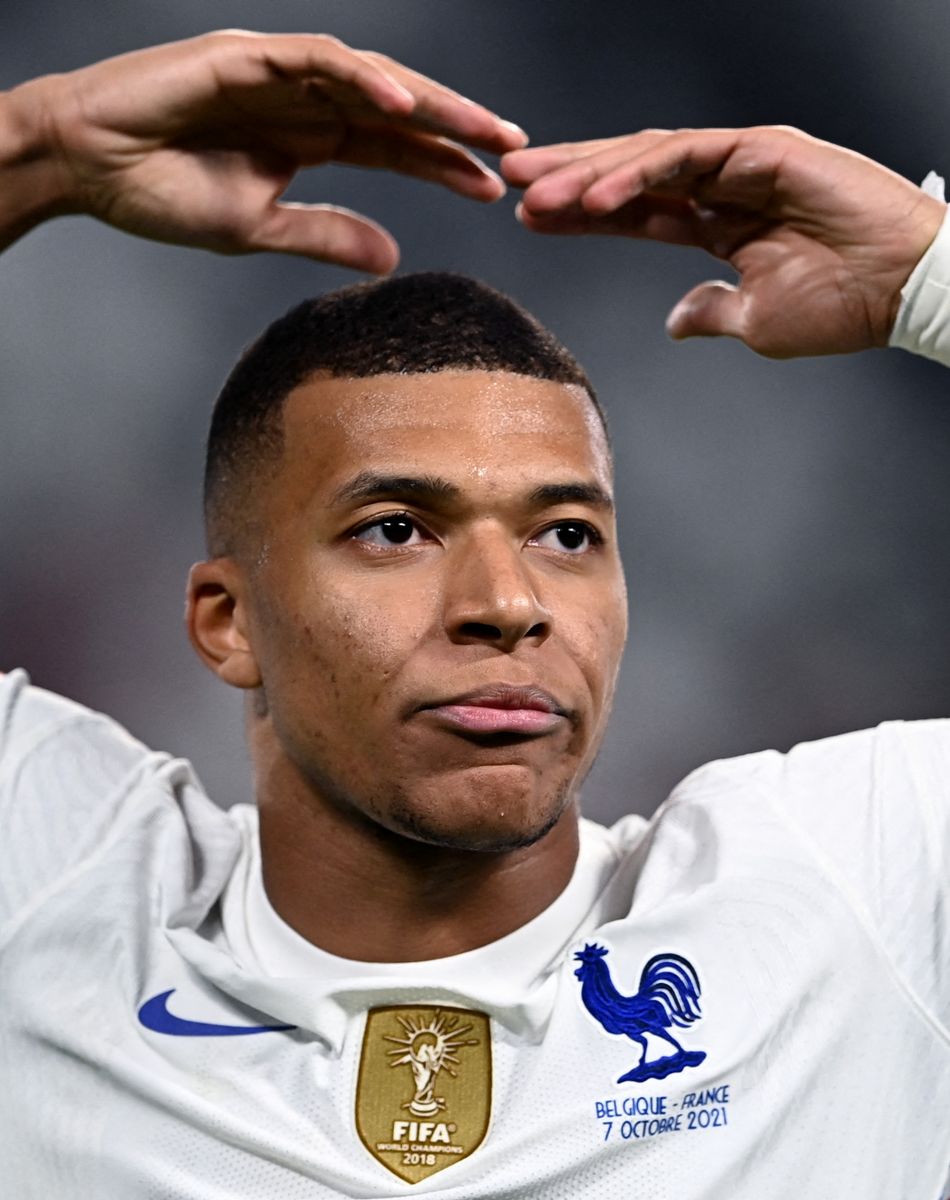 Kylian Mbappé - Match de football en ligue des Nations : La France bat la Belgique au Juventus Stadium à Turin. © Image Sport /Panoramic/Bestimage