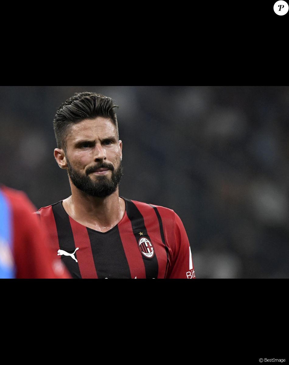 Olivier Giroud - Victoire de l'Atletico Madrid face à l'AC Milan lors de la deuxième journée de la Ligue des champions au stade San Siro à Milan, Italie. © Inside/Panoramic/Bestimage