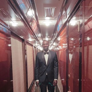 Hélène Sy fête son anniversaire avec son époux Omar Sy. Le 14 otobre 2021.
