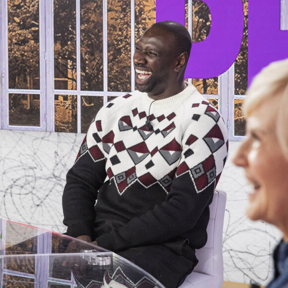 Exclusif - Omar Sy - Enregistrement de l'émission "Clique", présentée par M.Achour et diffusée le 10 janvier sur Canal +. © Jack Tribeca / Bestimage