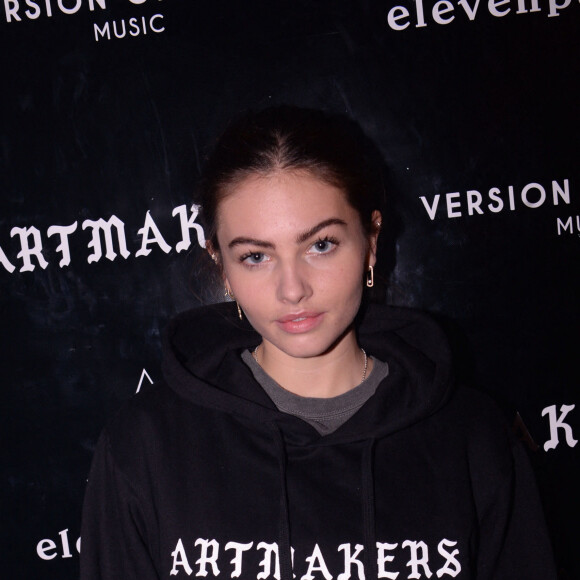 Exclusif - Thylane Blondeau - Eleven Paris présente "Artmakers" aux Salons Hoche à Paris le 27 novembre 2019. Elevenparis présente une nouvelle collaboration avec le styliste A. Travia, une collection de vêtements à l'esprit rock baptisée Artmakers. © Rachid Bellak/Bestimage