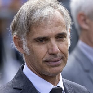 Paul Belmondo - Obsèques de Jean-Paul Belmondo en l'église Saint-Germain-des-Prés, à Paris. © Cyril Moreau / Bestimage