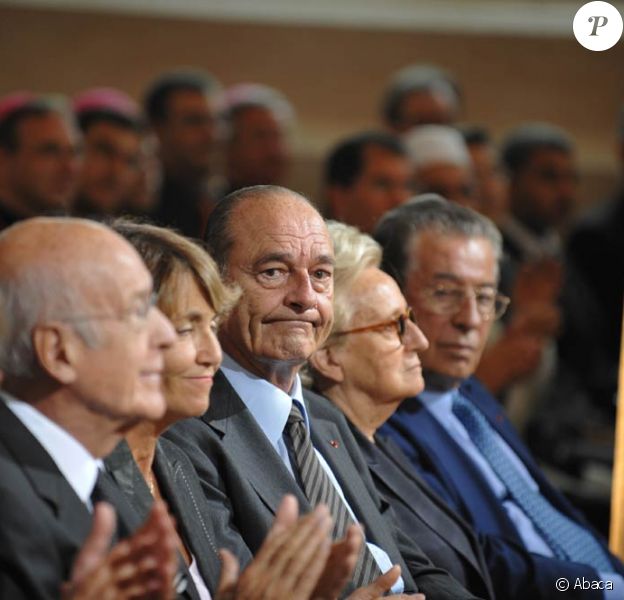 Jacques Chirac Atomise Valery Giscard D Estaing Pendant Que Laurence Ferrari Coule A Pic Purepeople