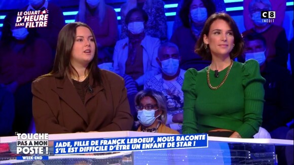 Lou Pernaut et Jade Leboeuf dans "TPMP".