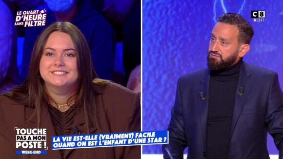 Lou Pernaut répond aux questions de Cyril Hanouna, dans "TPMP".