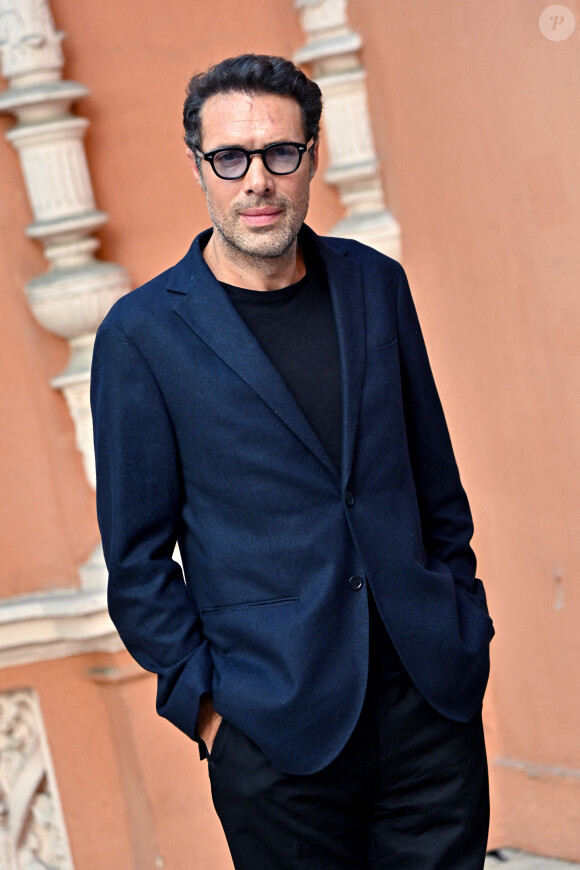 Nicolas Bedos, le président du Jury de la 3eme édition du Festival Cinéroman, à la salle de l'Artistique à Nice, le 22 octobre 2021. 