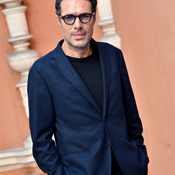 Nicolas Bedos, le président du Jury de la 3eme édition du Festival Cinéroman, à la salle de l'Artistique à Nice, le 22 octobre 2021. 