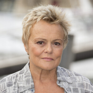 Muriel Robin de "Mon ange" - Photocall lors du Festival de la Fiction de La Rochelle. © Christophe Aubert via Bestimage