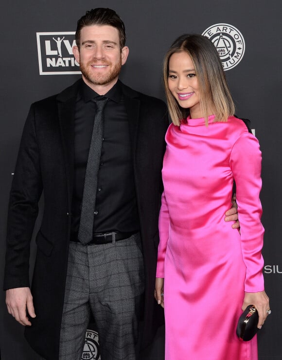 Bryan Greenberg et sa femme Jamie Chung lors de la 13ème édition de la soirée de gala "The Art of Elysiums " dans la salle de spectacle du Hollywood Palladium à Los Angeles, Californie, Etats-Unis, le 4 janvier 2020.