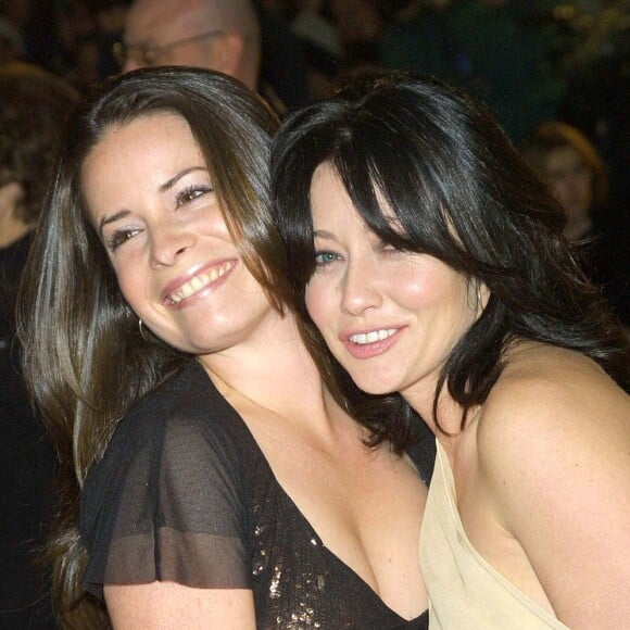 Holly Marie Combs, Shannen Doherty - Première du film "Ocean's Eleven" à Los Angeles.