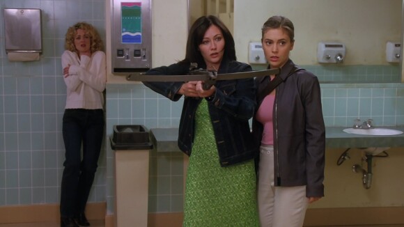 Alyssa Milano, Shannen Doherty dans la saison 1 de la série Charmed.
