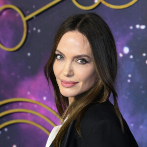 Angelina Jolie - Première du film "Les Eternels" à Londres. Le 27 octobre 2021. @ Doug Peters/Empics/ABACAPRESS.COM