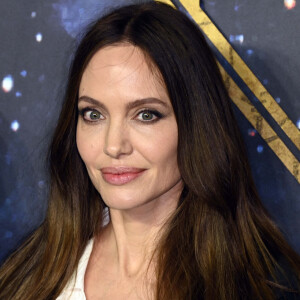 Angelina Jolie au photocall de la projection du film "Les Eternels" au BFI Imax à Londres le 27 octobre 2021.