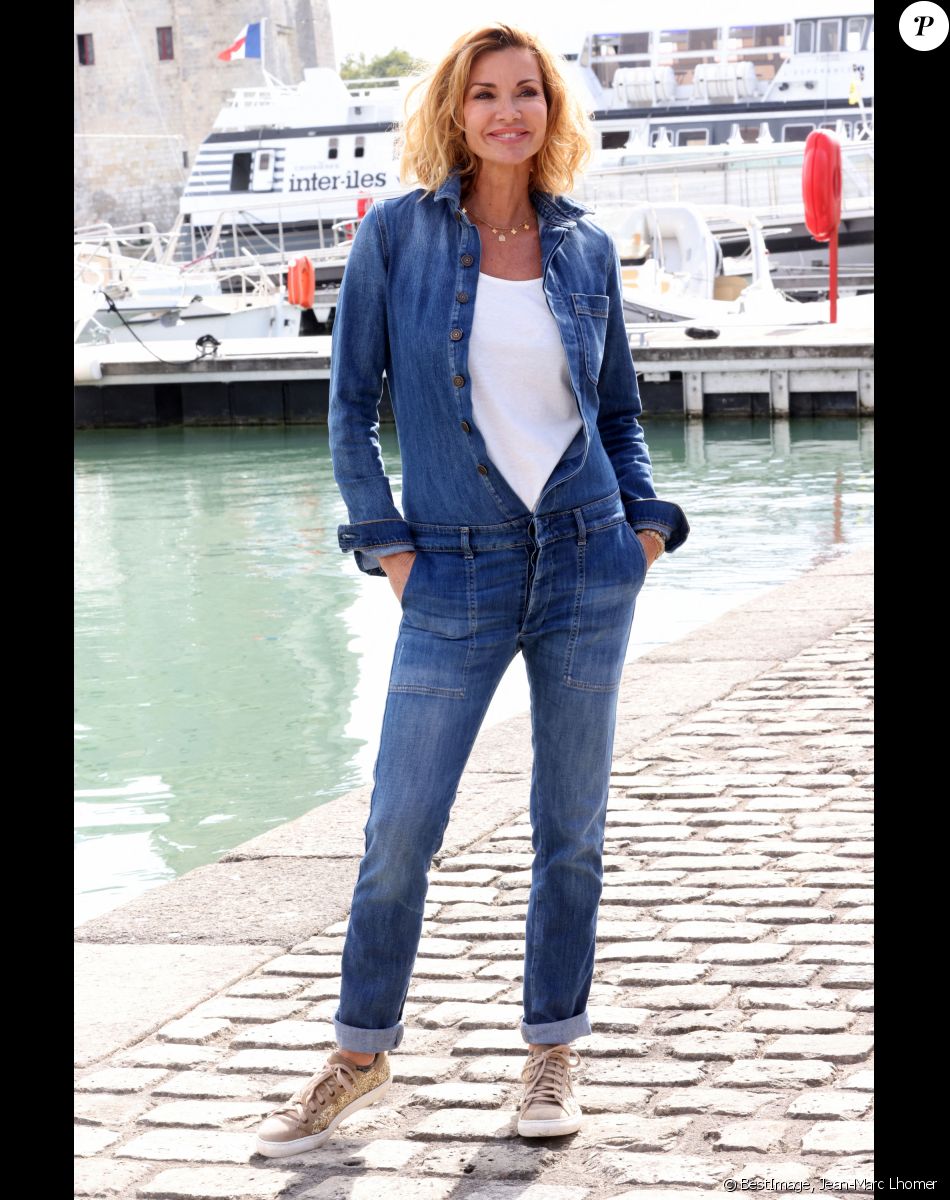 Ingrid Chauvin de "Demain nous appartient" - Festival de la Fiction de La Rochelle. Le 18 septembre 2021 © Jean-Marc Lhomer / Bestimage
