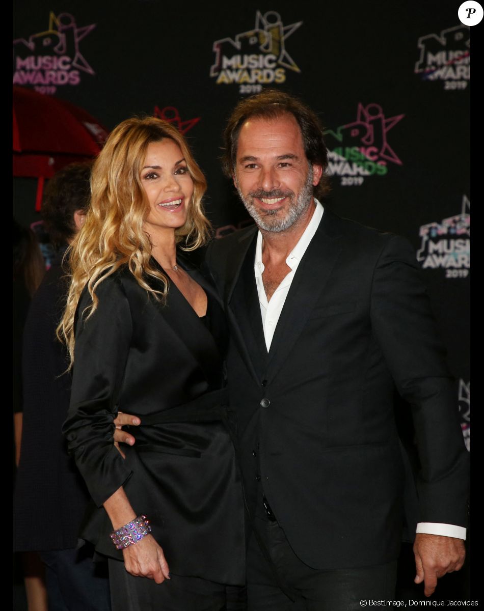 Ingrid Chauvin et son ex-mari Thierry Peythieu - 21ème édition des NRJ Music Awards au Palais des festivals à Cannes le 9 novembre 2019. © Dominique Jacovides/Bestimage