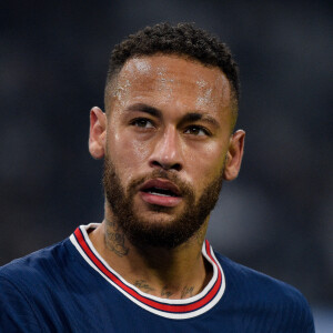 Neymar Jr ( 10 - PSG ) - Match Ligue 1 Uber Eats "OM - PSG (0-0)" au stade Orange Vélodrome à Marseille, le 24 octobre 2021. 