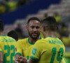 Neymar Jr. lors du match éliminatoire pour la coupe du monde opposant le Brésil à l'Uruguay au Arena da Amazônia à Manaus, Brésil, le 14 octobre 2021. Le Brésil a gagné 4-1. © Fotoarena/Panoramic/Bestimage