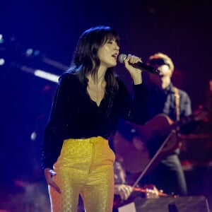 Exclusif - Nolwenn Leroy - Concert hommage à Johnny Hallyday "Que je t'aime" à l'AccorHotels Arena Paris Bercy à Paris. Le 14 septembre 2021 © Borde-Jacovides-Moreau / Bestimage